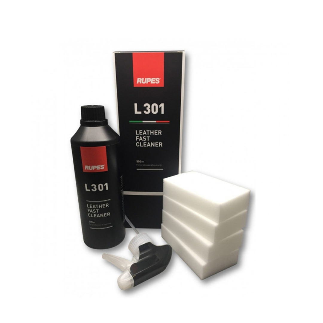 Средство для защиты и очистки кожаных поверхностей Leather Fast Cleaner от Rupes