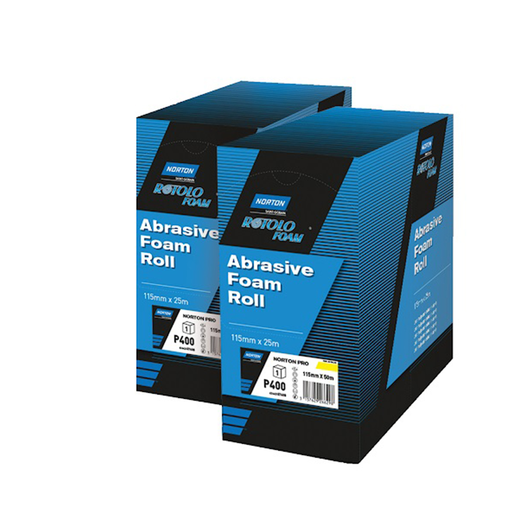 Рулон А 275 Rotolo Foam Norton Pro (115*25 мм P 400)